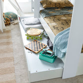 Oliver Wooden Bunk Bed and Underbed Drawer - 3FT Single